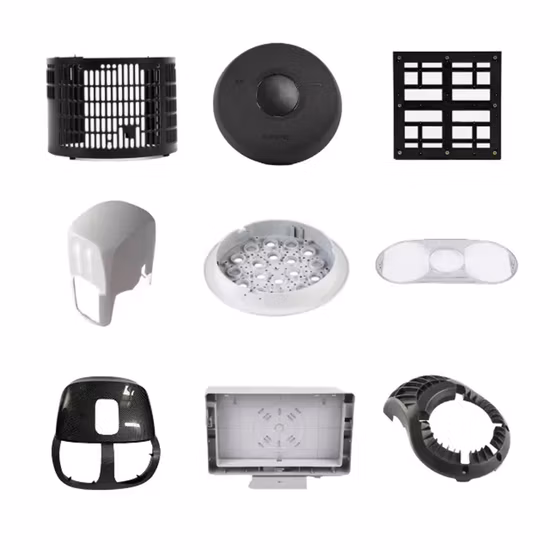 Lo stampaggio ad iniezione di plastica dell'OEM parte i prodotti di plastica dell'ABS del PC del nylon POM del PE su ordinazione di alta precisione dei pp